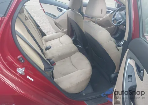 2012 Hyundai Elantra Gls (Ulsan Plant) из США, поврежденный, VIN KMHDH4AE5CU469704